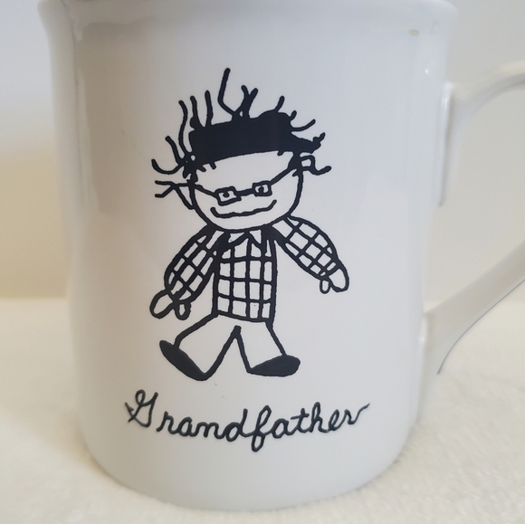 CHILDREN Of The Inner Light Grandfather White Black Coffee Cup Mug - Picture 2 of 14